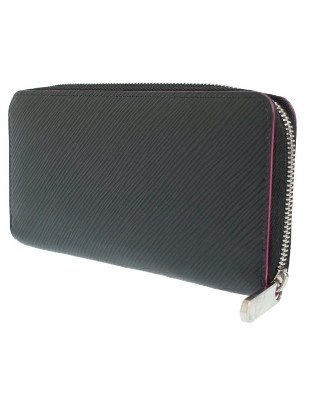 Louis Vuitton Wallet Zippy Zipper Round Long Epi Black